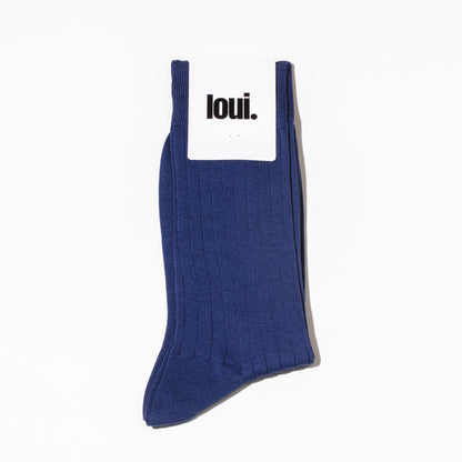blu royal. ribbed