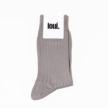 grigio medio. ribbed