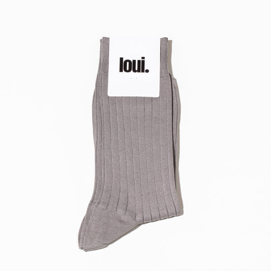 grigio medio. ribbed