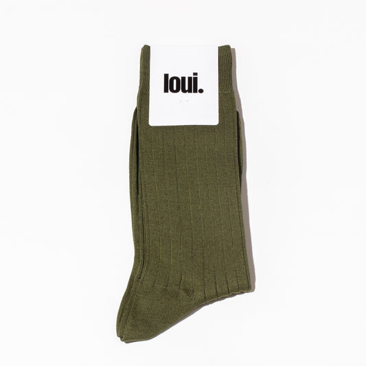 verde cachi. ribbed