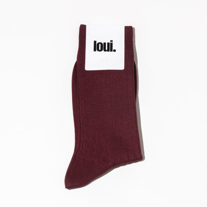 bordeaux. ribbed