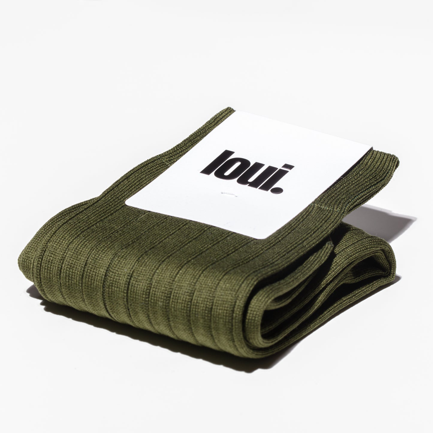 verde cachi. ribbed