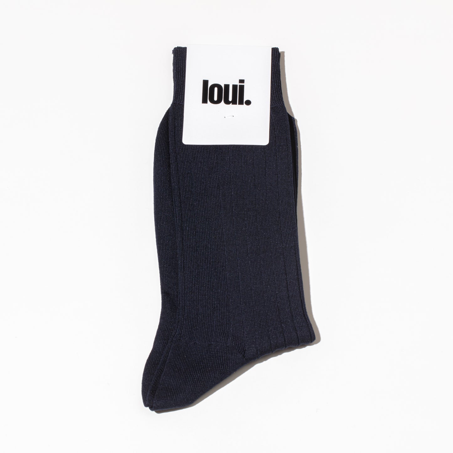 blu navy. ribbed