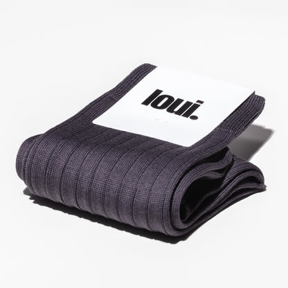 antracite. ribbed