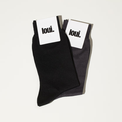 nero. plain knit